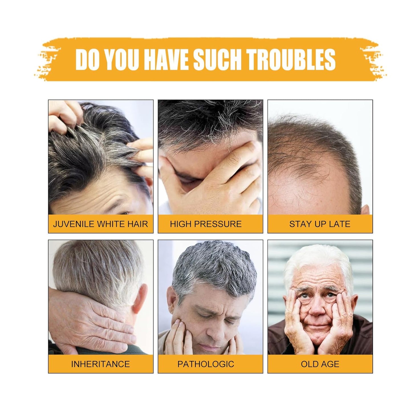 Hair Shampoo Soap Bar for Damage Repair, Long-Term Use, Beard Darkening | Men's Care & Styling, 1 Count